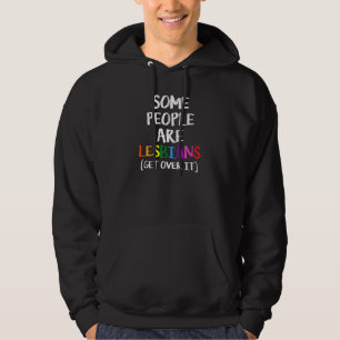 Veste À Capuche Certaines Personnes Sont Lesbiennes Obtenir Lgbtq