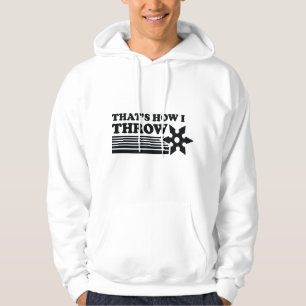 Veste À Capuche C'est comme ça que je lance
