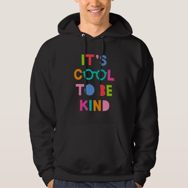 Veste À Capuche C'est Cool d'être gentil (Devant)