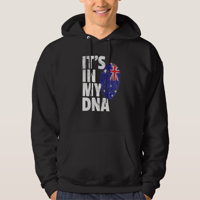 Veste À Capuche C'est dans mon Drapeau australien Drapeau Adna Aus (Devant)