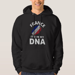 Veste À Capuche C'est dans mon empreinte digitale France Français
