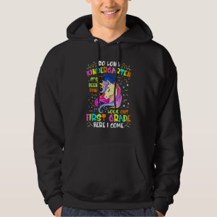 Veste À Capuche C'est fini la maternelle, attention 1re année, j'a