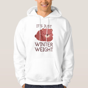 Veste À Capuche C'est juste du poids d'hiver