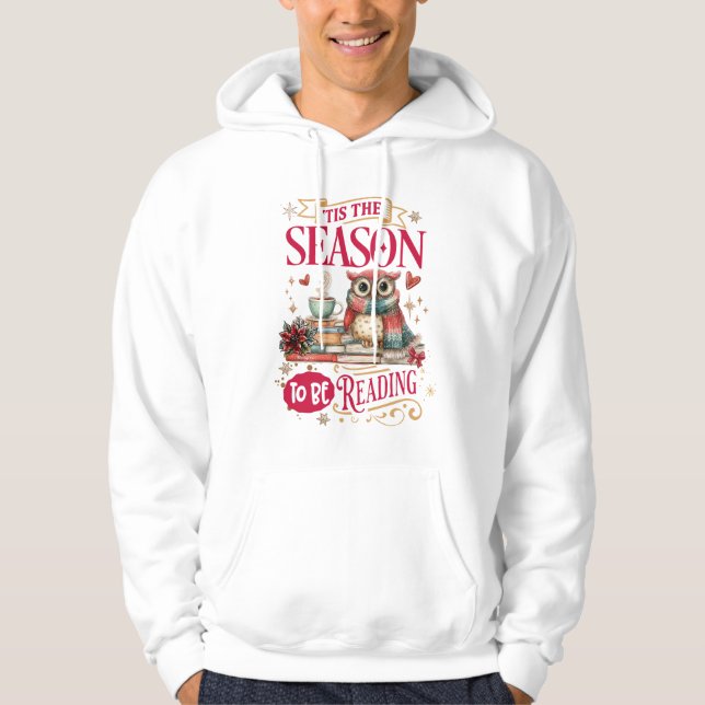 Veste À Capuche C'est la saison de la lecture (Devant)
