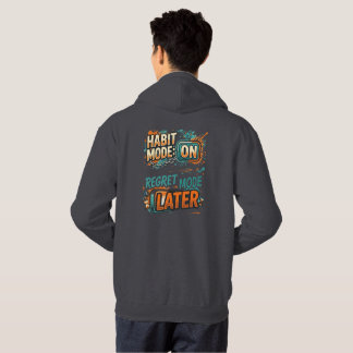 Veste À Capuche C'est le T-Shirt Mode Habitude Regret plus tard