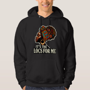 Veste À Capuche C'est les Locs pour moi Histoire des Noirs Reine A