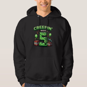 Veste À Capuche C'est mon 5ème anniversaire garçon gamer Creepinu2
