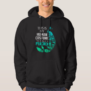 Veste À Capuche C'Est Mon Costume Humain Je Suis Vraiment Un Peaco