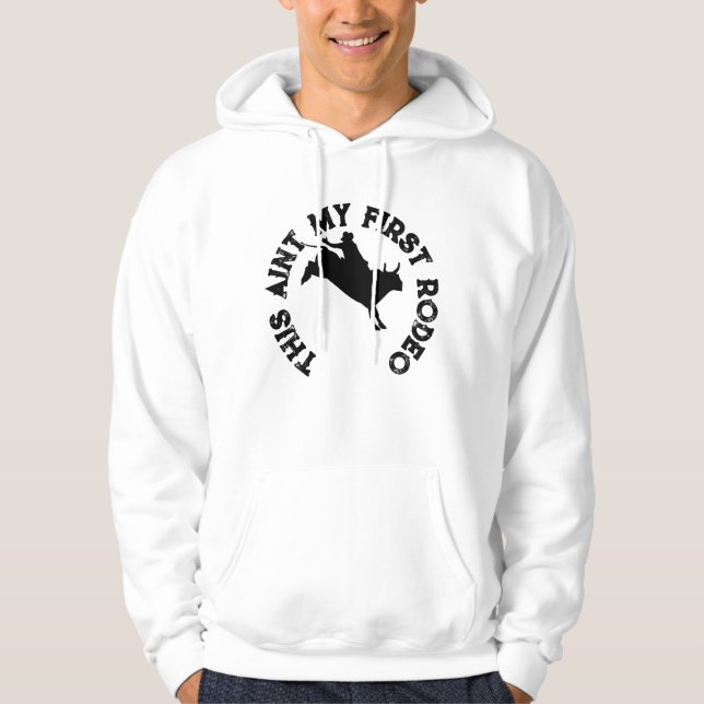 Veste À Capuche C'est mon premier rodéo (Devant)