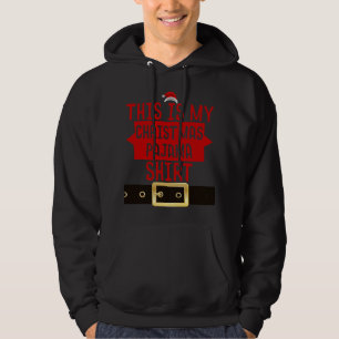 Veste À Capuche C'Est Mon Pyjama De Noël PJ Top Sleep De Chapeau D