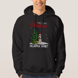 Veste À Capuche C'Est Mon Pyjama De Noël Sibérien Husky Xmas Do
