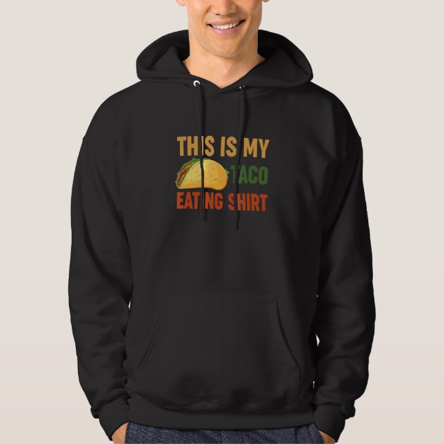 Veste À Capuche C'Est Mon Taco Manger Foin 1 (Devant)