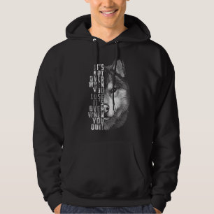 Veste À Capuche C'Est Terminé Quand Vous Cessez De Citer Motivatio