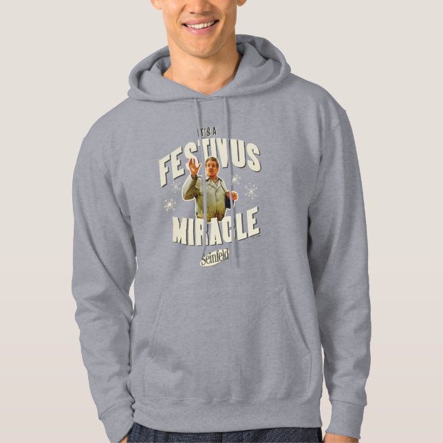 Veste À Capuche C'est un Miracle de Festivus (Devant)