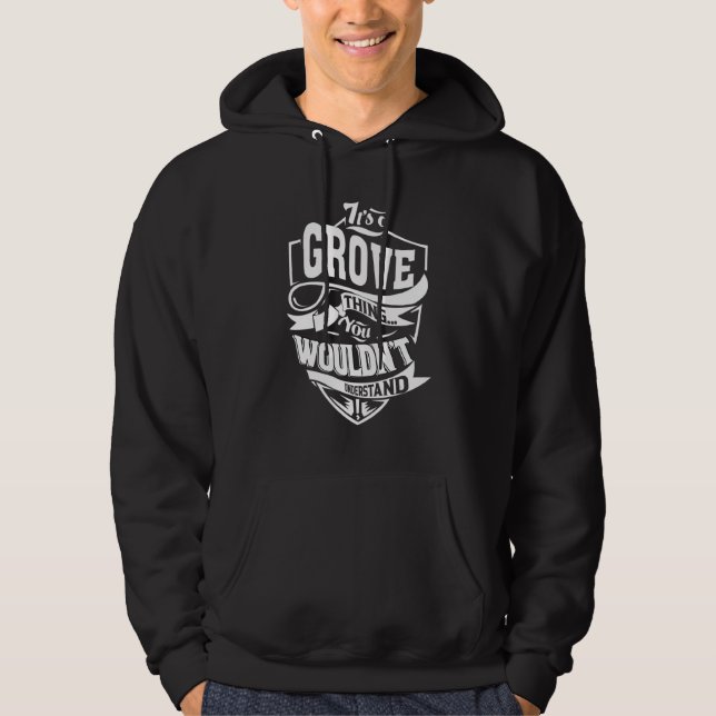 Veste À Capuche C'est une affaire de Grove   (Devant)