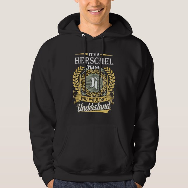 Veste À Capuche C'est une chose Herschel que vous ne pourriez pas  (Devant)
