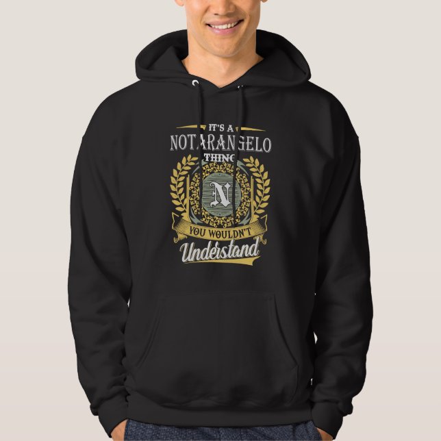 Veste À Capuche C'est une chose Notarangelo que vous ne pourriez p (Devant)