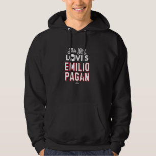 Veste À Capuche Cette fille aime Emilio Pagan Cincinnati Baseball 