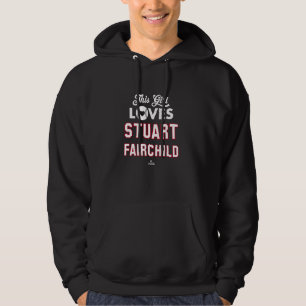 Veste À Capuche Cette fille aime Stuart Fairchild Cincinnati Baseb