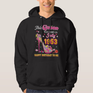 Veste À Capuche Cette Reine Est Née En Juillet 1953 Joyeux Anniver