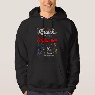 Veste À Capuche Cette reine est née en septembre 2011 Septembre bi