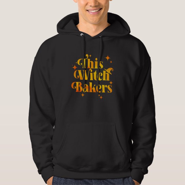 Veste À Capuche Cette sorcière Bakers Halloween (Devant)