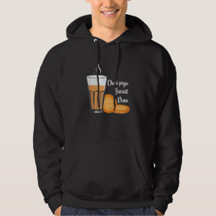 Veste À Capuche Chai Piyo Biscuit Khao Hindi Citations De Thé Chai