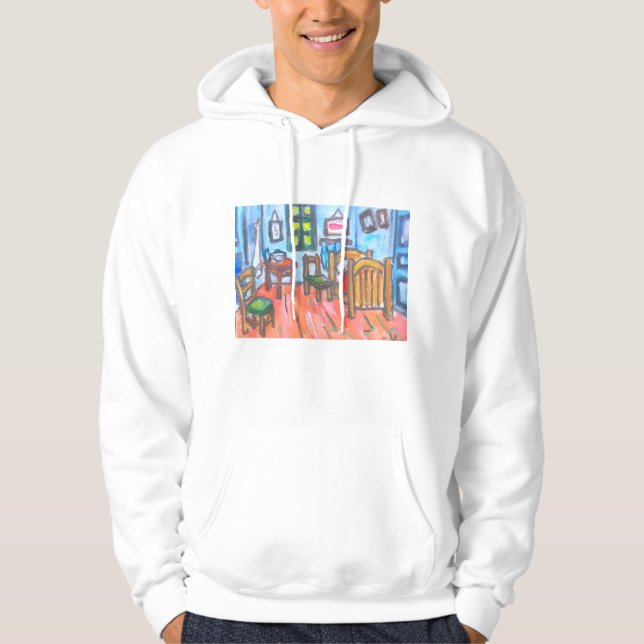 Veste À Capuche Chambre de Van Gogh mini  (Devant)