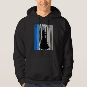Veste À Capuche Championne de violon bleu entraîneuse fille joueus