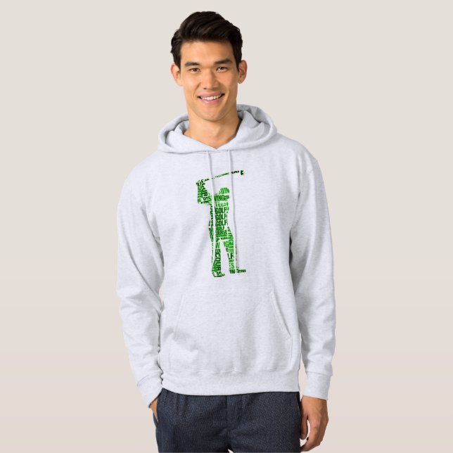 Veste À Capuche Chandail de golf (Devant entier)