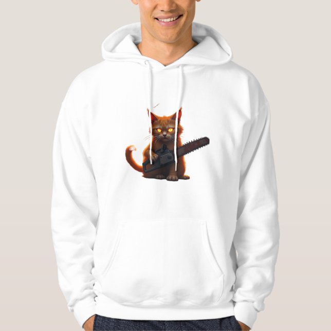 Veste À Capuche chandail de scie à chaîne Classique (Devant)