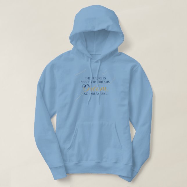 Veste À Capuche Chandail Focus sur le progrès et non la perfection (Design devant)