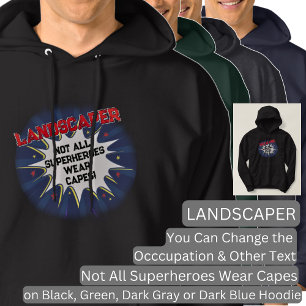 Veste À Capuche Changer N'Importe Quel Texte, PAYSAGE, Pas Tous Le