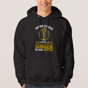 Veste À Capuche Chanteur D'opéra Pour Chanteur Lyrique Ténor Chant