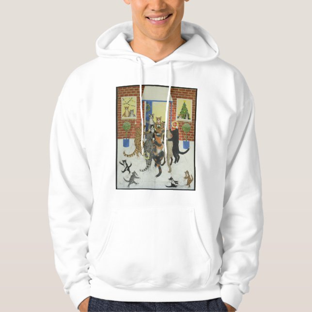 Veste À Capuche Chants de Noël (Devant)