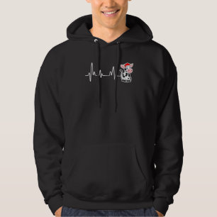Veste À Capuche Chapeau de Santa Battement de coeur de vache Pyjam