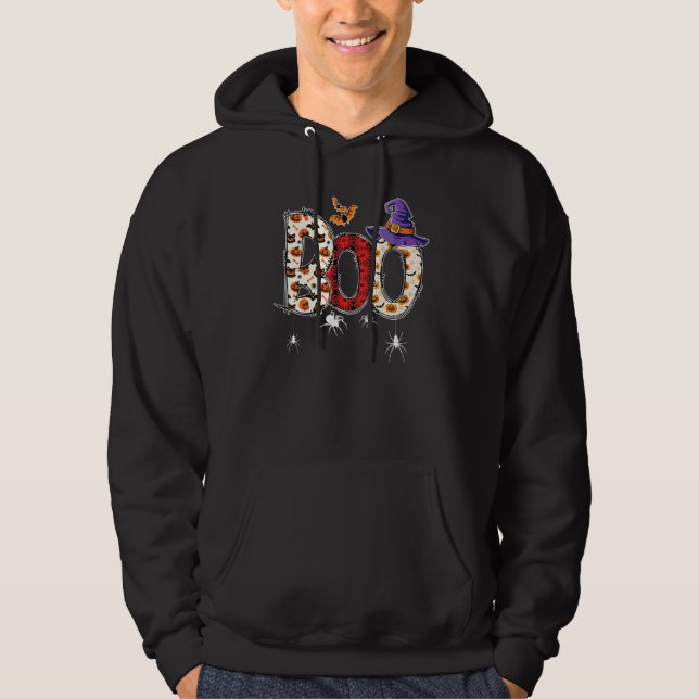 Veste À Capuche Chapeau de sorcière avec araignées Costume de fête (Devant)
