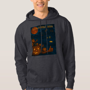 Veste À Capuche Chasse de citrouilles pour Halloween