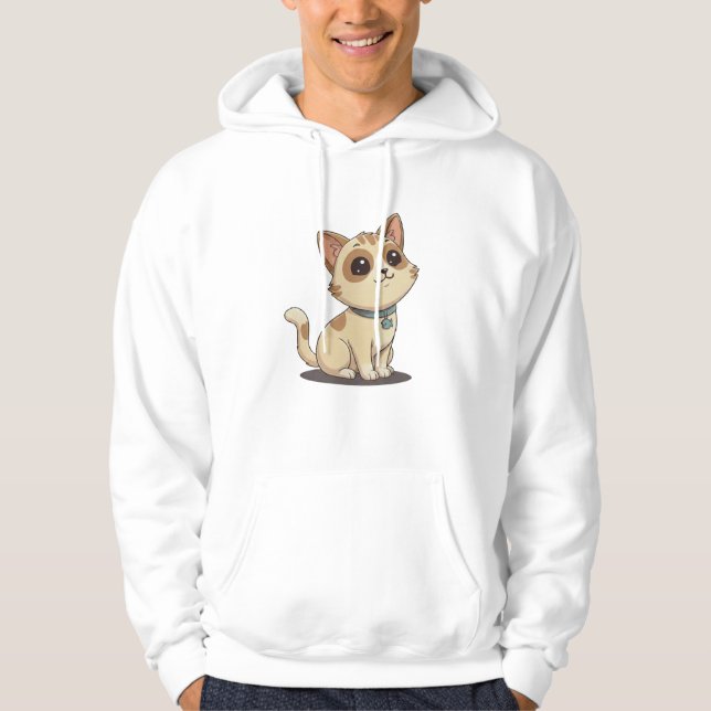 Veste À Capuche Chat (Devant)
