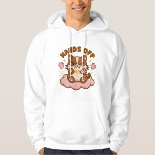 Veste À Capuche Chat anti-social mignon