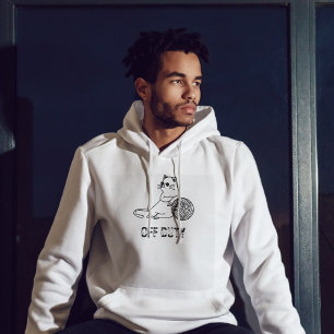 Veste À Capuche Chat blond hors service - Chat mignonne et amusant