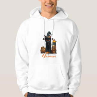 Veste À Capuche Chat d'Halloween