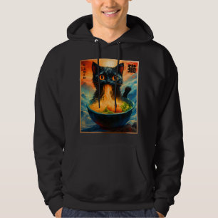 Veste À Capuche Chat Ramen Japonais Kawaii Chat Anime Chat Ramen