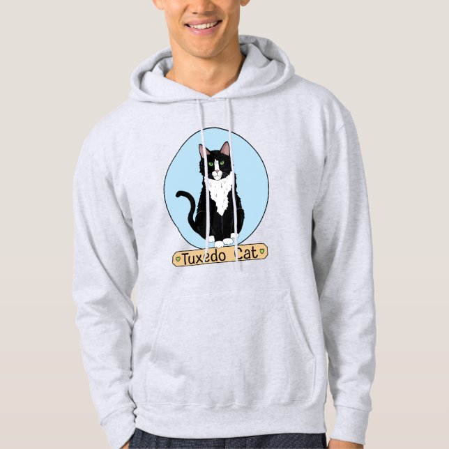 Veste À Capuche Chat Smoking (Devant)