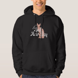 Veste À Capuche Chat Sphynx Félin Chauve Sans Poils Jamais de Mauv