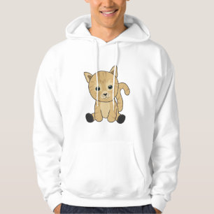 Veste À Capuche Chat Tabby Cute Chats Fourrure Nez Kittens