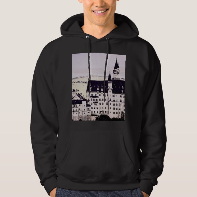 Veste À Capuche Château de Neuschwanstein Closeup (Devant)
