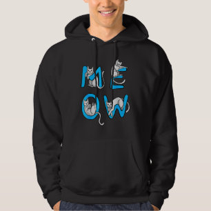 Veste À Capuche Chats Miaulent Amour Chaton Drôle Mignon Amoureux