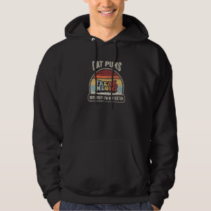 Veste À Capuche Chats Rétro Vintage Puns Meowt Sérieusement Je Sui