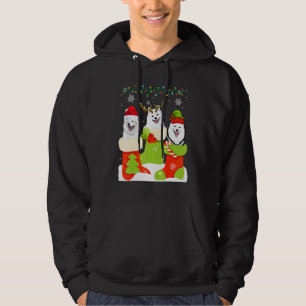 Veste À Capuche Chaussette de Noël Esquimau américain Xmas Renne S